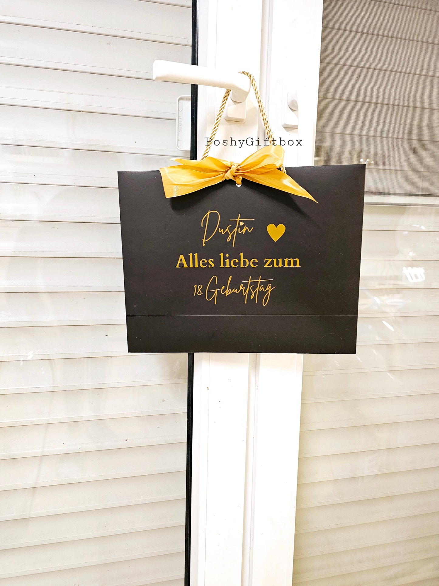 Personalisierbare Geschenktaschen /Geschenk Mama/Geschenktüte /Geschenkverpackung Abschied, Hochzeit, Muttertag,Valentinstag,Weihnachten,Geburtstag PoshyGiftbox