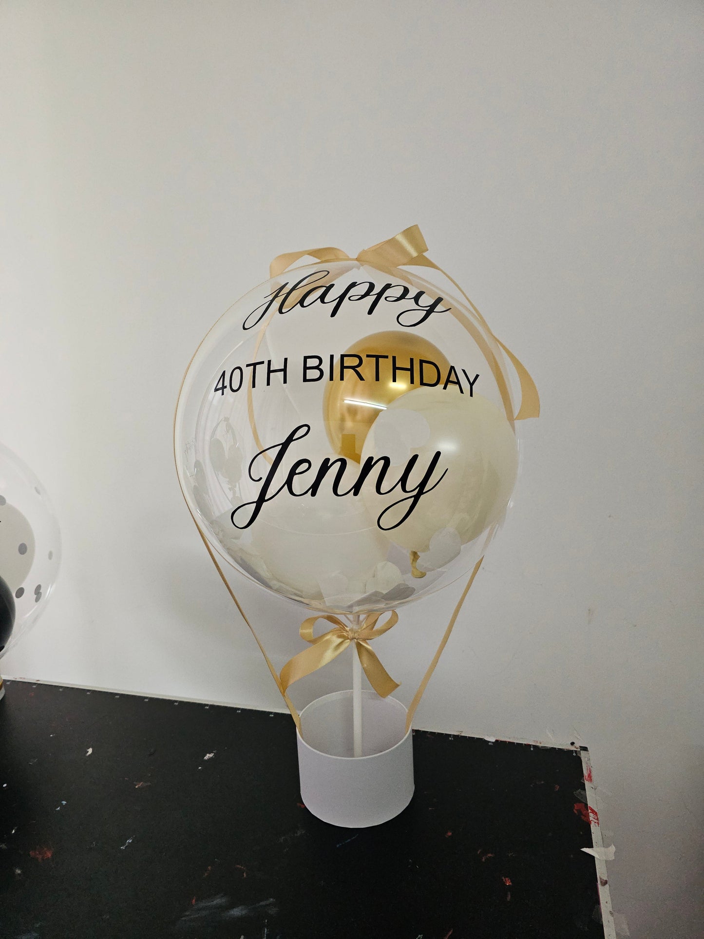 Geburtstagsgeschenk/Hochzeitstag Geschenk/Ballongeschenk /Geschenk Mama/Ballon personalisiert/Verlobungsgeschenk/Geschenk Männer PoshyGiftbox