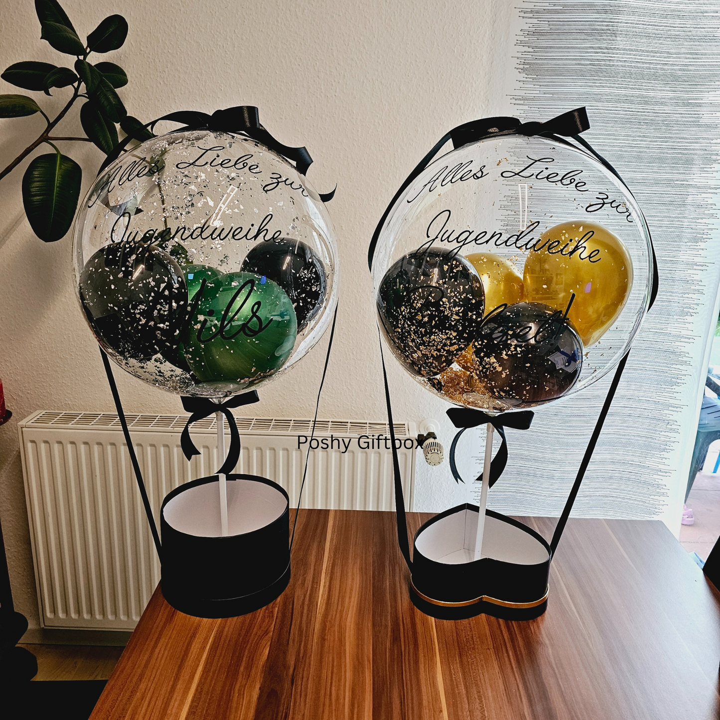 Ballon zum Geburtstag Männer/ Geschenkbox/Ehemann Geschenk/Wellness Box Männer/Geschenk Kolleg/Geschenk für Freund/Bruder Papa Geschenk PoshyGiftbox