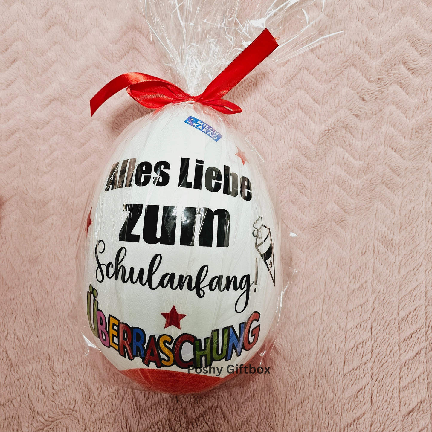 Überraschungsei XXL personalisiert/Geschenk Weihnachten/Valentinstag/Jugendweihe/Ü-ei Senioren/ Kinder Ei XXL/Geschenk Kinder,Erwachsene/Mit Füllung PoshyGiftbox