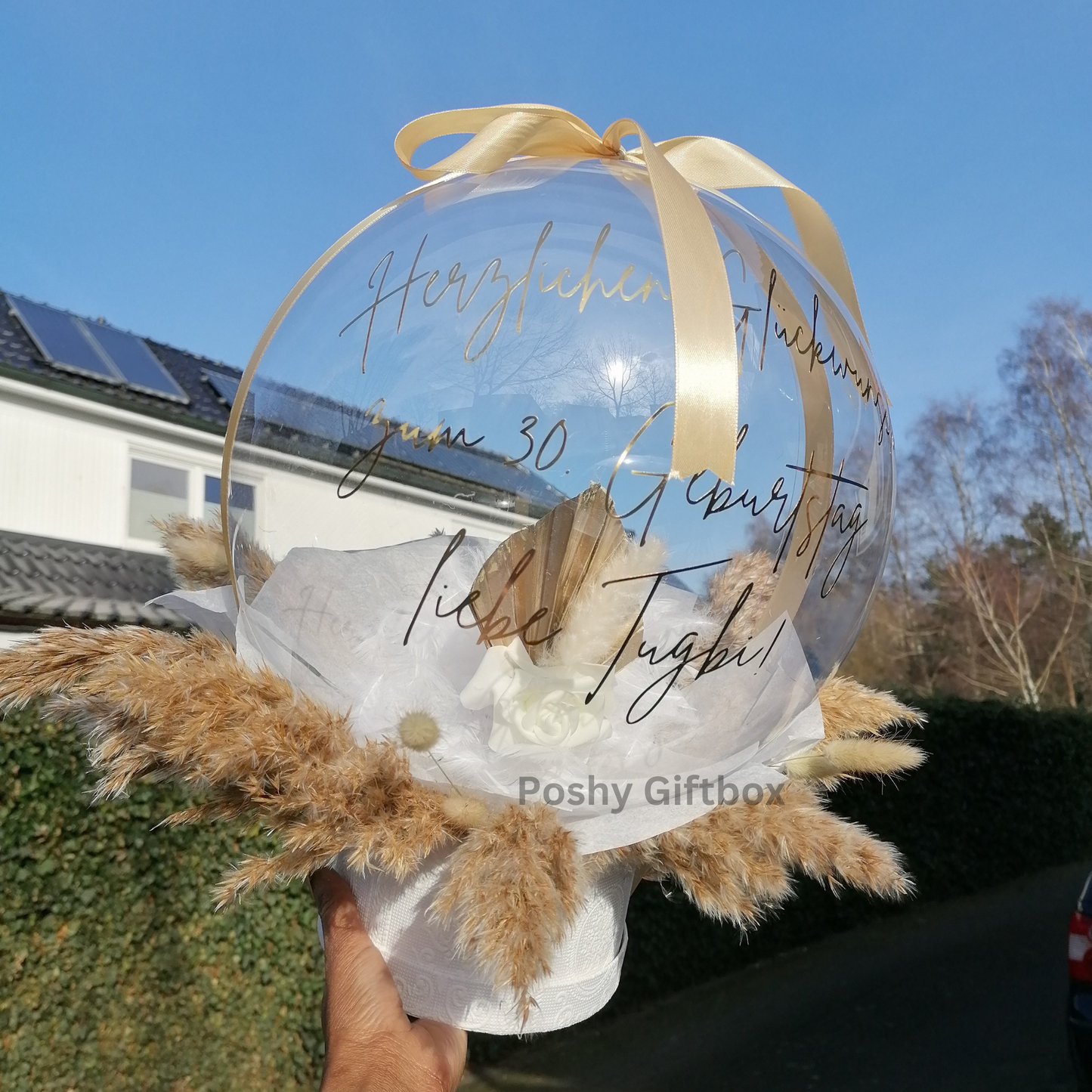 Personalisierter Geschenkkiste für Männer,Frauen/ Valentinstag Geschenk/Geburtstags Präsentkorb/Geschenk für Kolleg,Kollegin,Bruder,Freund, PoshyGiftbox