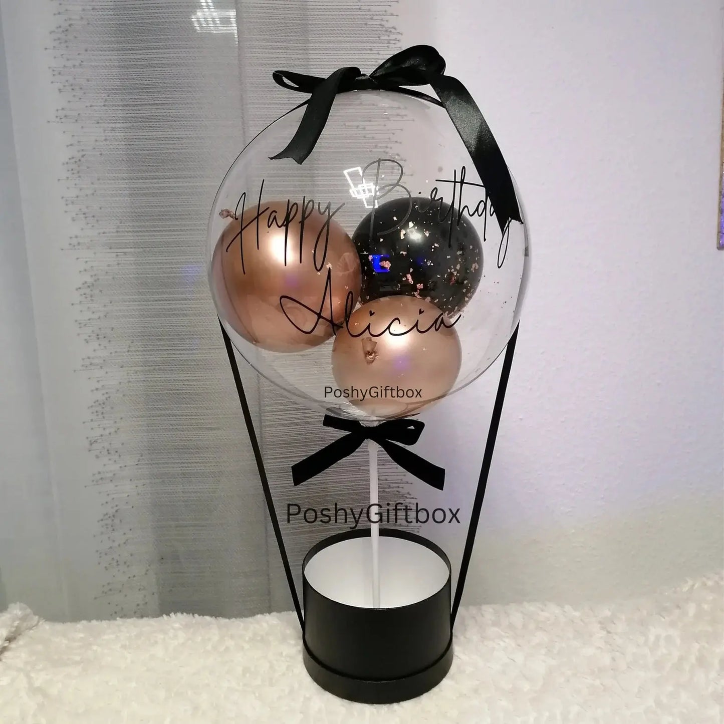 Ballon Geschenk | Ehefrau Geschenkset | Wellness PoshyGiftbox