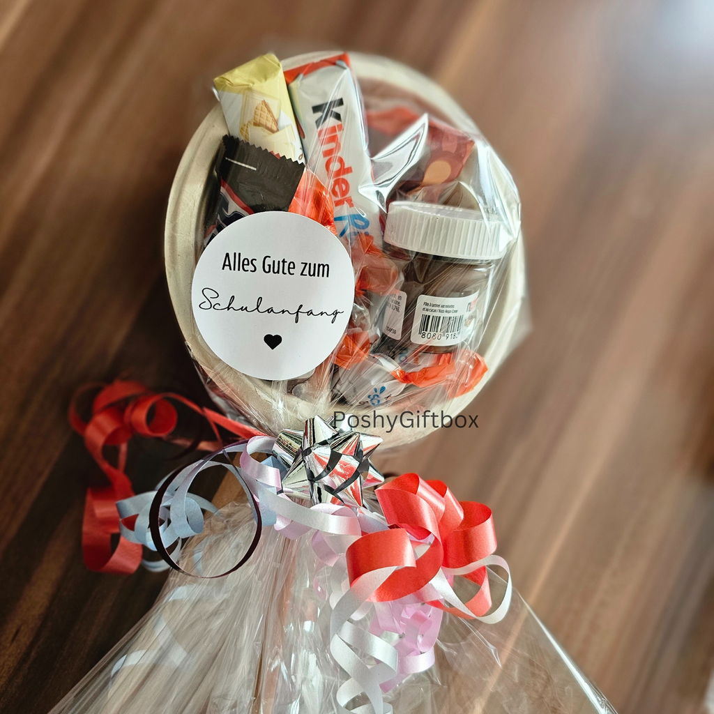 Geschenk Schulkind/Geburtstagsgeschenk/Kindergeburtstag Geschenk/Kleinigkeit Mitgebsel Geburtstag Süßigkeiten/Danke Geschenk/personalisiert PoshyGiftbox