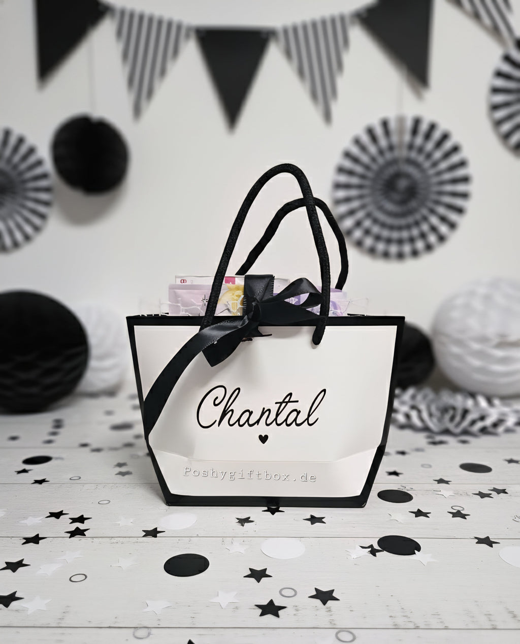 Personalisierbare Geschenktaschen /Eine Kleinigkeit Tüte/Geschenktüte /Geschenkverpackung Valentinstag,Weihnachten,Geburtstag,Hochzeit,Party/Weihnachtstüten PoshyGiftbox