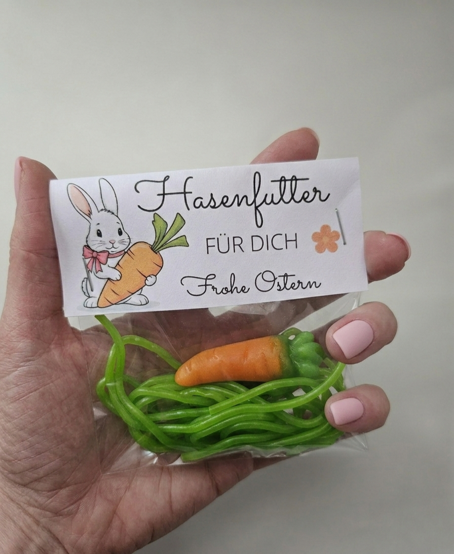 Hasenfutter/Geschenk Ostern PoshyGiftbox