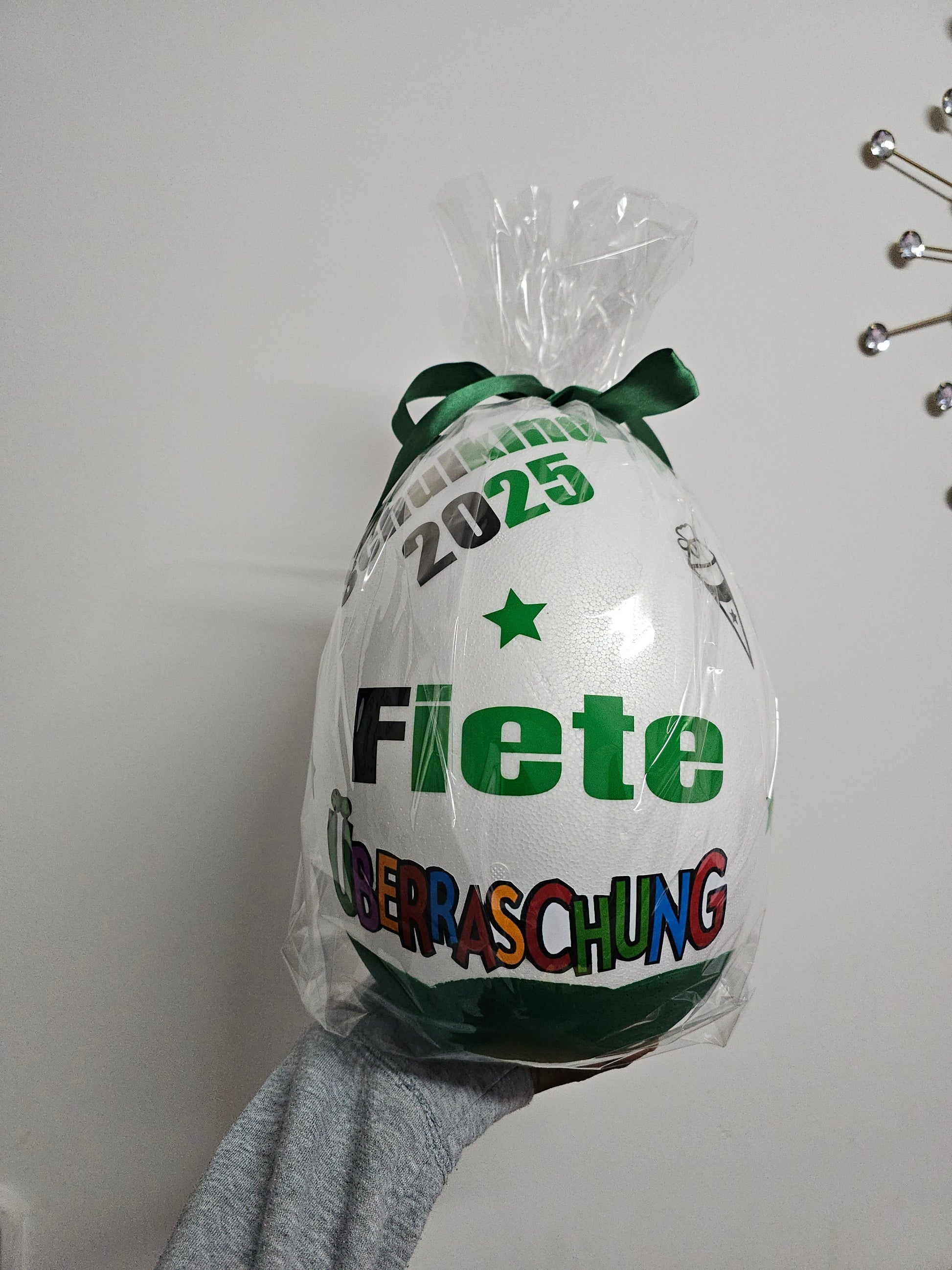Personalisiertes XXL Überraschungsei SCHULKIND/XXL Überraschungsei Personalisiert Geschenk /Schultüte Ü-Ei befüllt /9 Designs/Einschulungsgeschenk/Geschenkverpackung Einschulung PoshyGiftbox