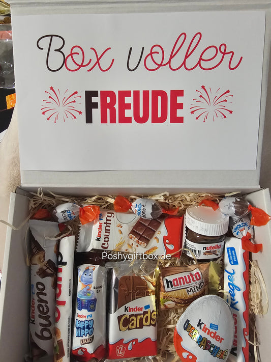 Geburtstagsgeschenk /Schokoladen mit Namen /Geschenk Set Personalisiert/Nutella Geschenk/Weihnachtsgeschenk/Geschenk Kinder/Erwachsen PoshyGiftbox