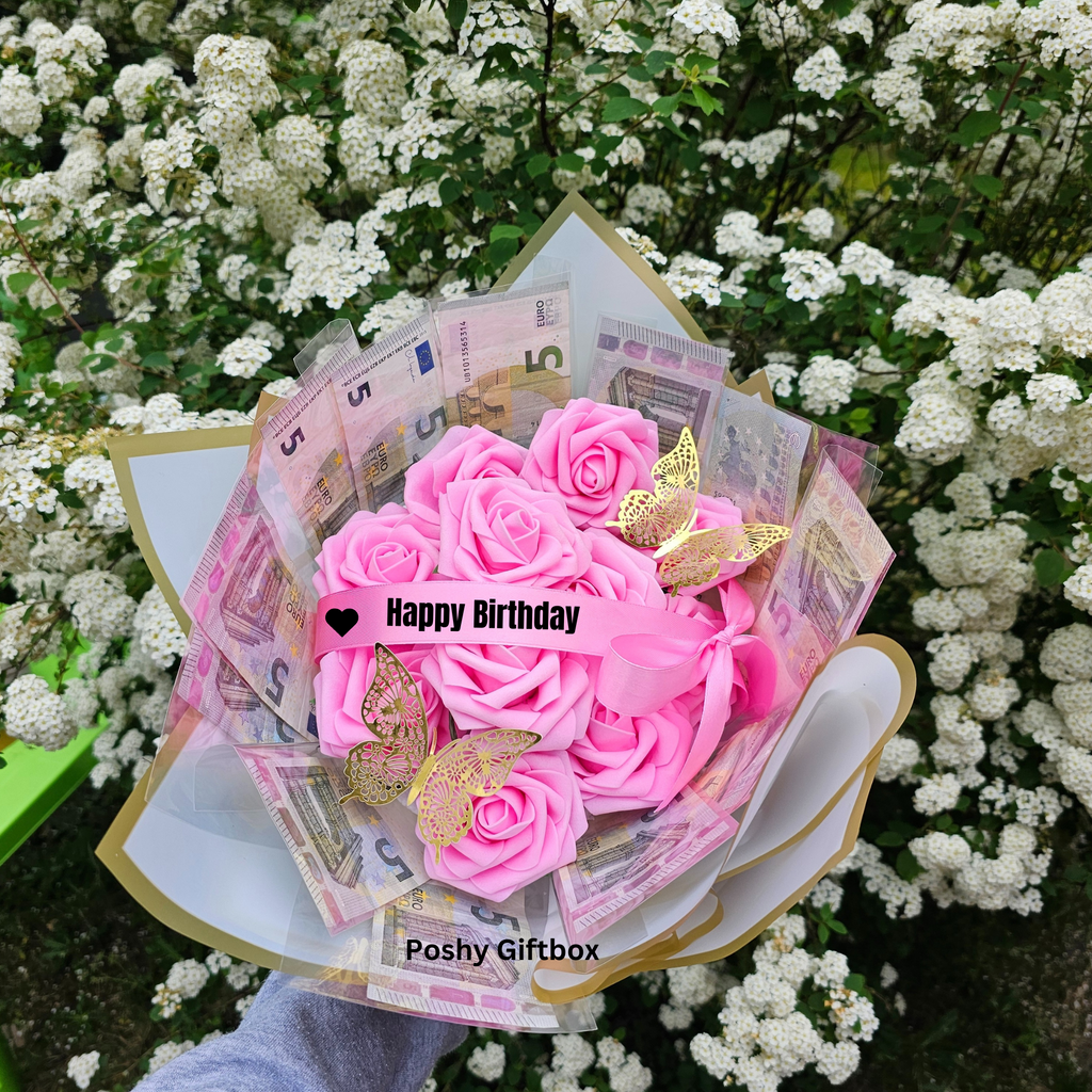 Weihnachtsgeschenk /Ballon Bouquet mit Schokoladen/Weihnachtsballon /Sinnvolle Geschenke Weihnachten/Firmengeschenke Weihnachten/Schokoladenbox PoshyGiftbox