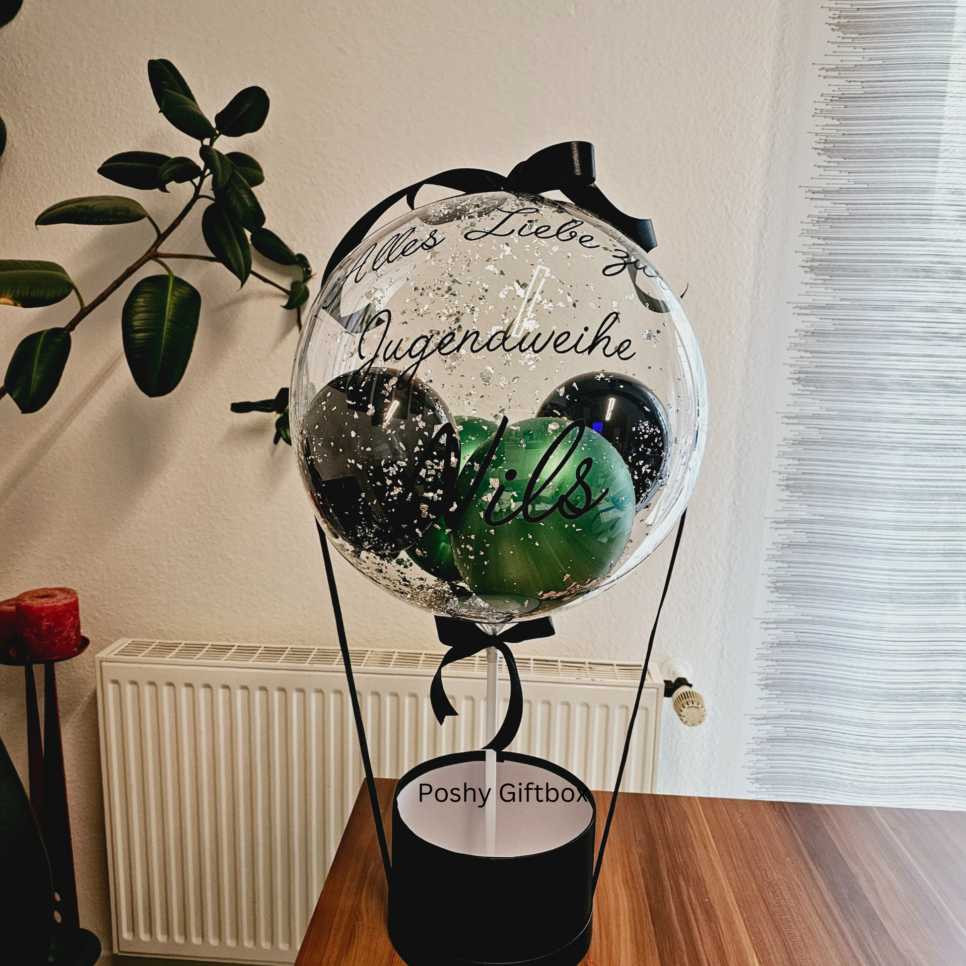 Ballon zum Geburtstag Männer/  Geschenkbox/Ehemann Geschenk/Wellness Box Männer/Geschenk Kolleg/Geschenk für  Freund/Bruder Papa Geschenk  PoshyGiftbox