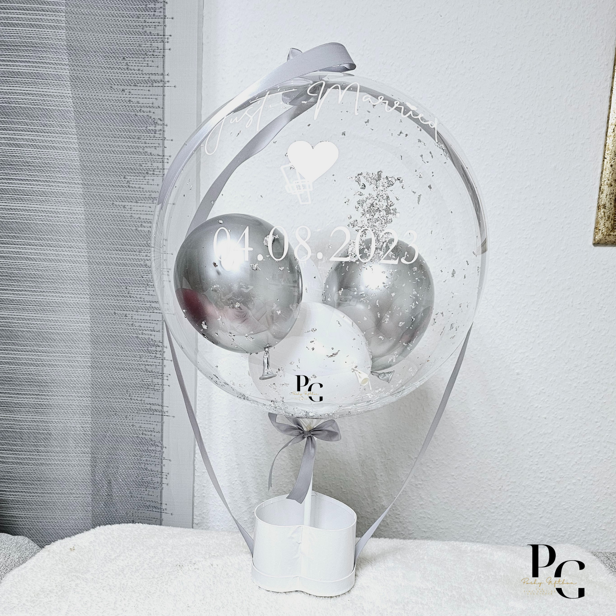 Ballon Geschenk/Geburtstagsgeschenk/Muttertagsgeschenk/ Geschenk Personalisiert/Schokoladenbox/Ballongeschenke Mama,Schwester,Ehefrau  PoshyGiftbox