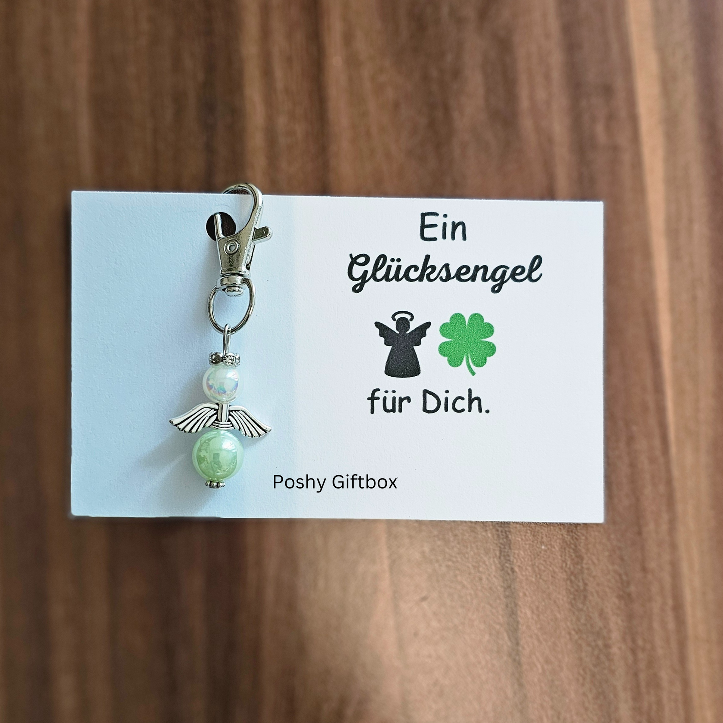 Schutzengel/ Schlüsselanhänger/Schutzengel Geschenk zur Kommunion/Einsatz/Schule/Glücksbringer Glücksengel, Schutzengel PoshyGiftbox