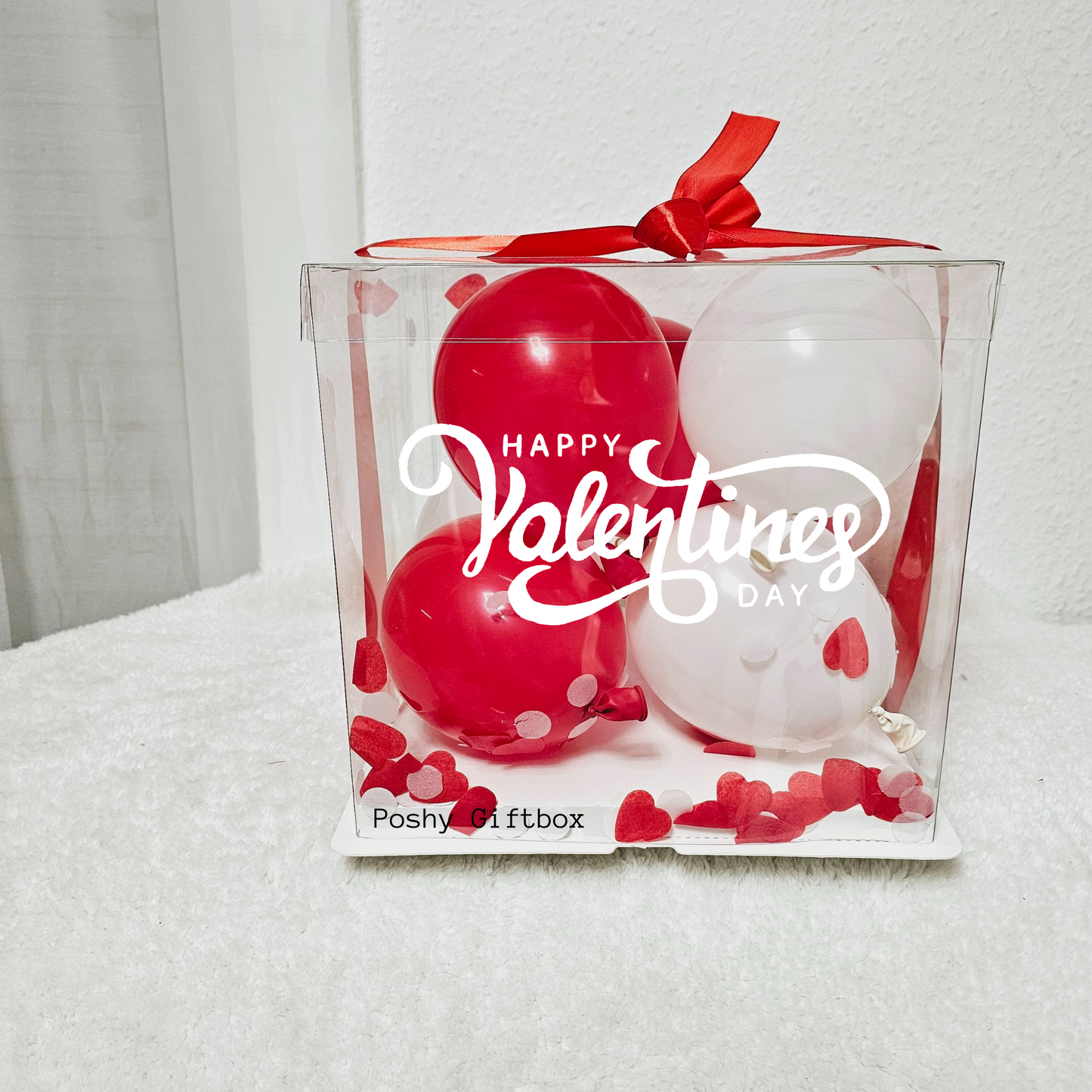 Personalisierte Ballon-Box/Geschenkbox/Luftballons/Geldgeschenkverpackung/Weihnachtsgeschenk/Geldgeschenk/Geschenkballon Geschenkverpackung PoshyGiftbox