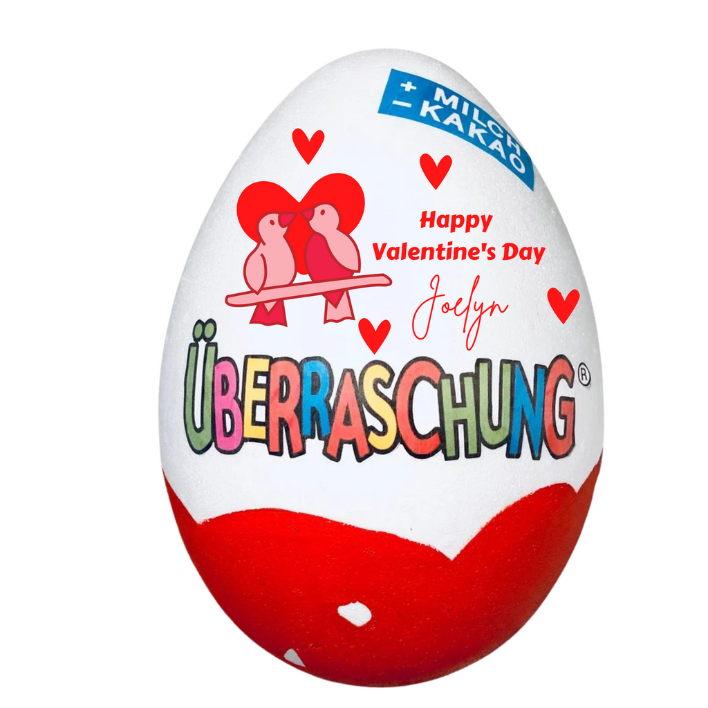 Überraschungsei XXL personalisiert/ Geschenk SCHULKIND/Ü-ei Einschulung/ Kinder Ei/Geschenk Mädchen,Junge/Mit oder ohne Füllung/8 Designs PoshyGiftbox