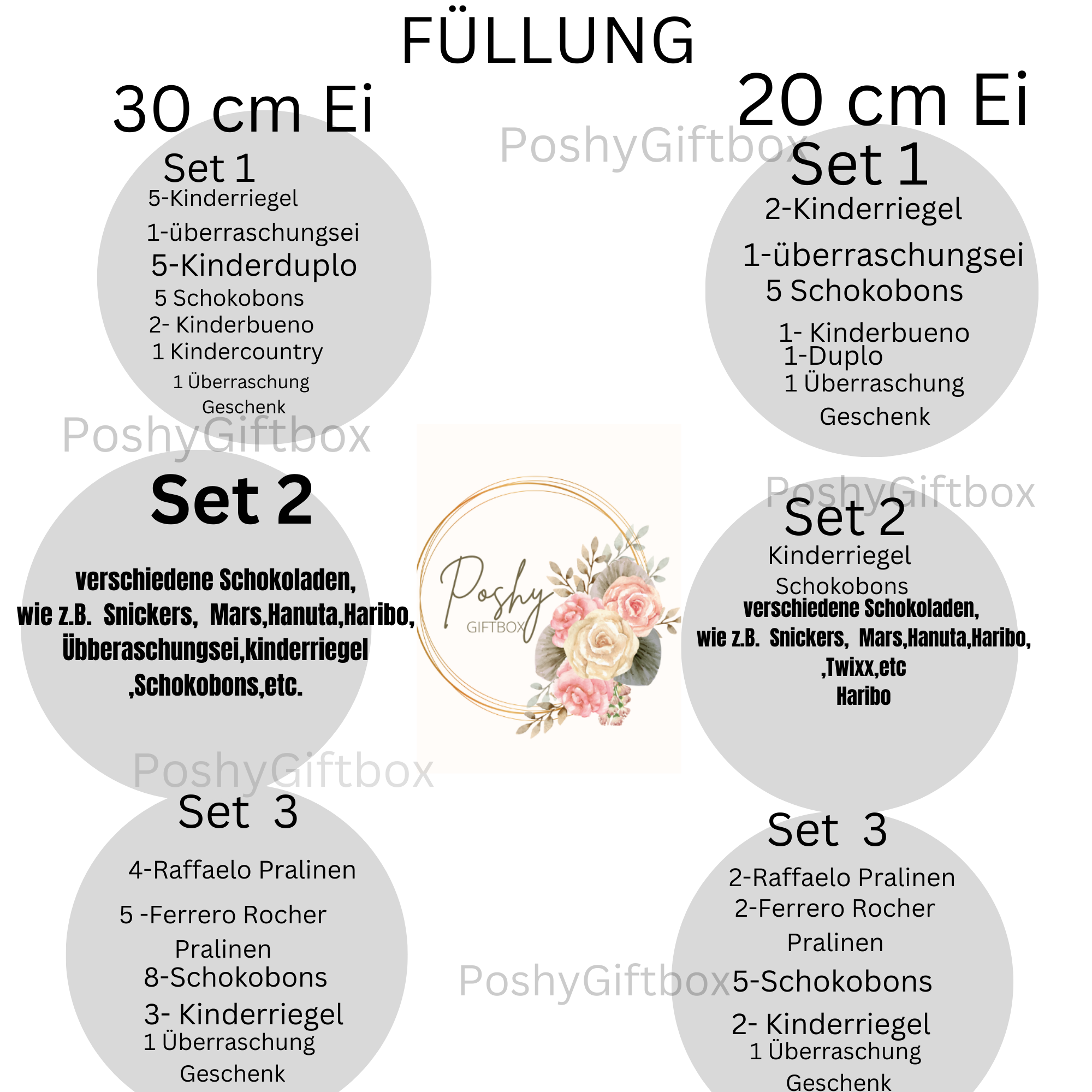 Personalisiertes XXL Überraschungsei/Mama XXL Überraschungsei/Ü-Ei Mama/Überraschungsei mit Füllung/Muttertagsgeschenk/Beste Mama/9 Designs  PoshyGiftbox