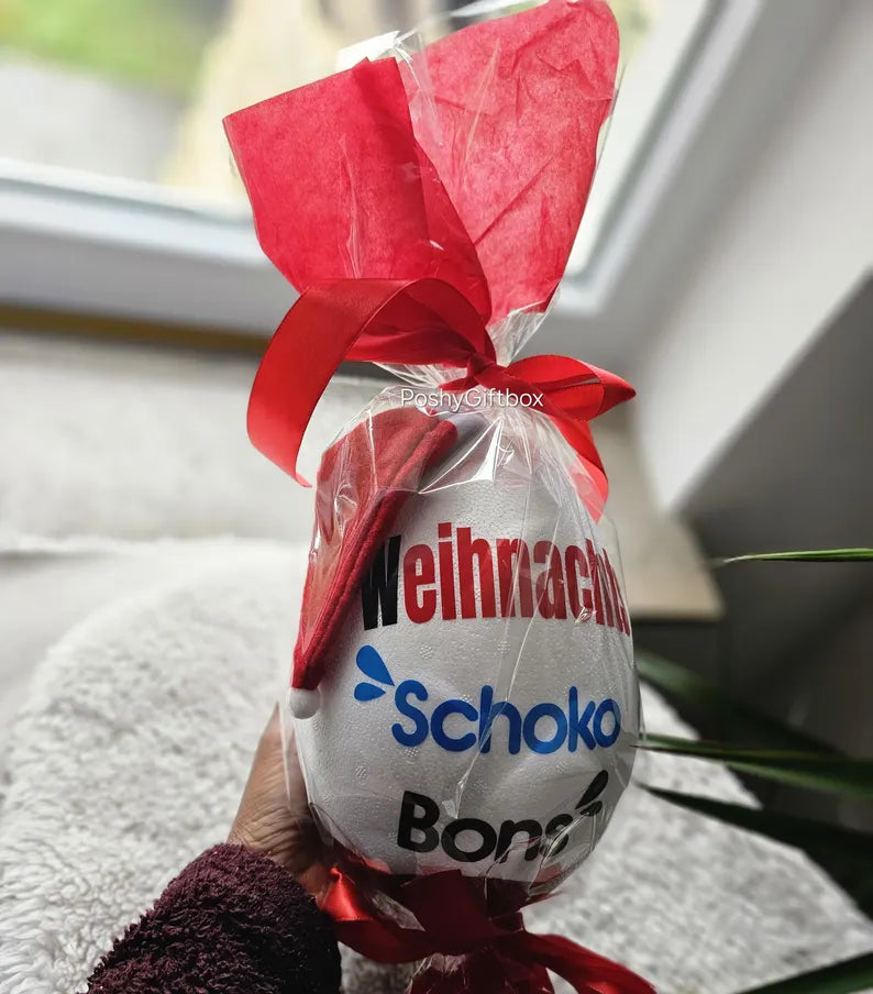 Weihnachtsschokobons/Geschenk Weihnachten/Schokobons/Personalisierte Schokobons/Weihnachtsschokolade/Nikolaus/Wichtel PoshyGiftbox