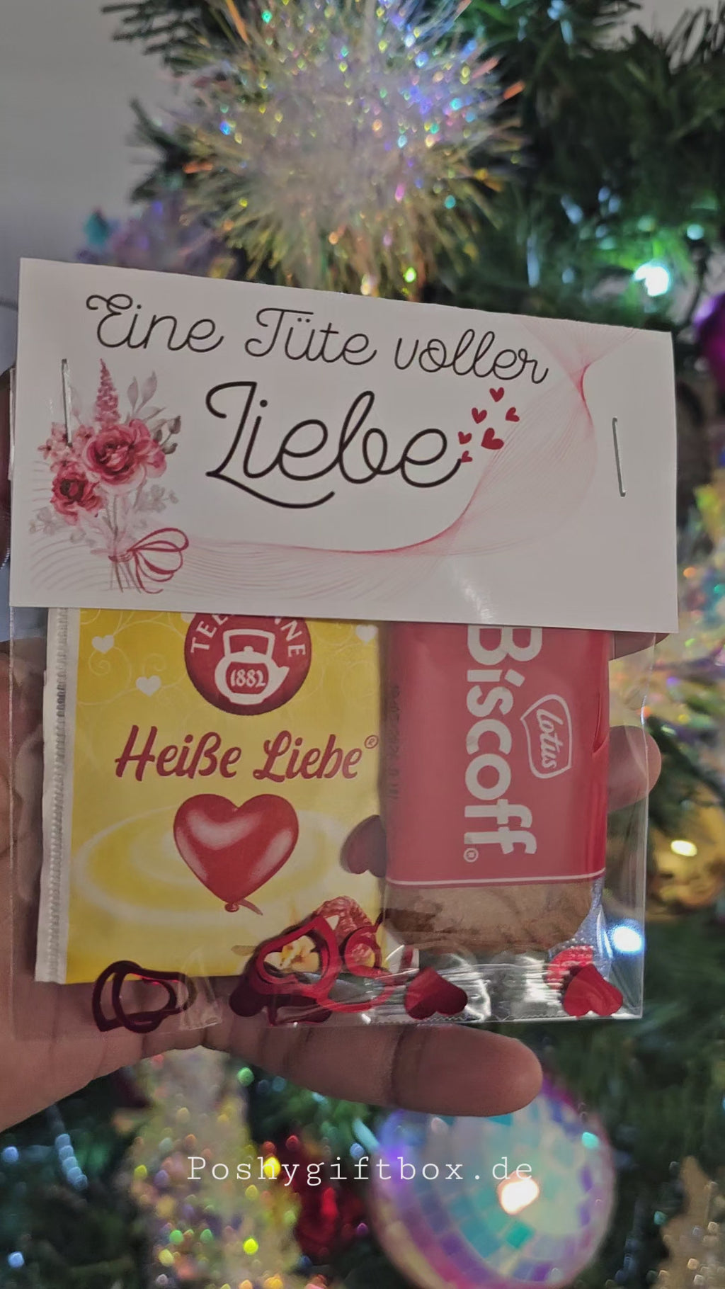 Geschenktüte Liebe Wellness Set kleine Auszeit Relax Geschenkidee für besondere Momente