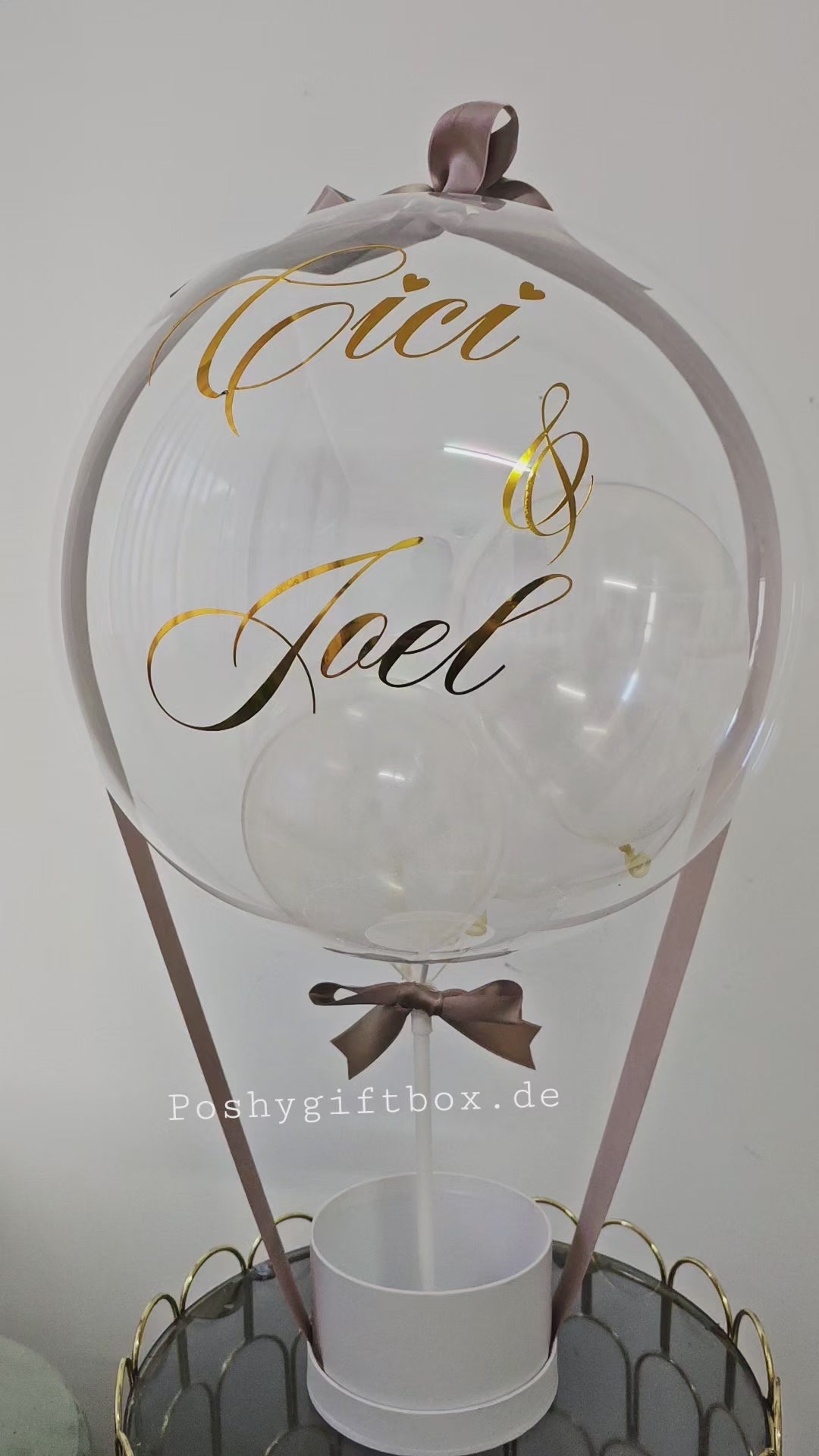 Luftballons Transparent,Geschenk zur Hochzeit