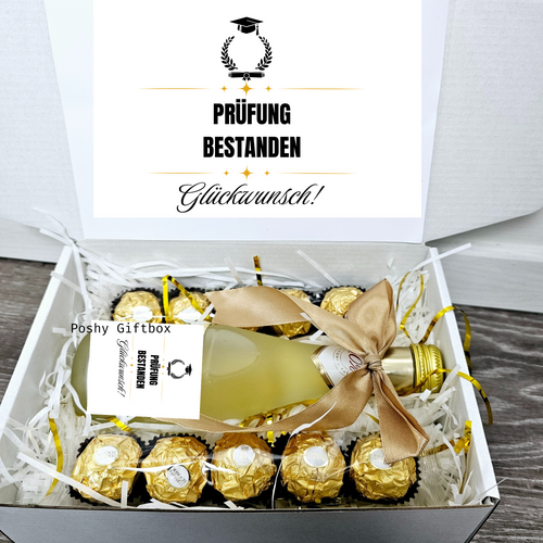 Geschenkbox für jeden Anlass personalisiebar/Geburtstagsgeschenk /Geschenk Prüfung Bestanden/Geschenk Trauzeugin,Trauzeuge/Valentinsgeschenk PoshyGiftbox