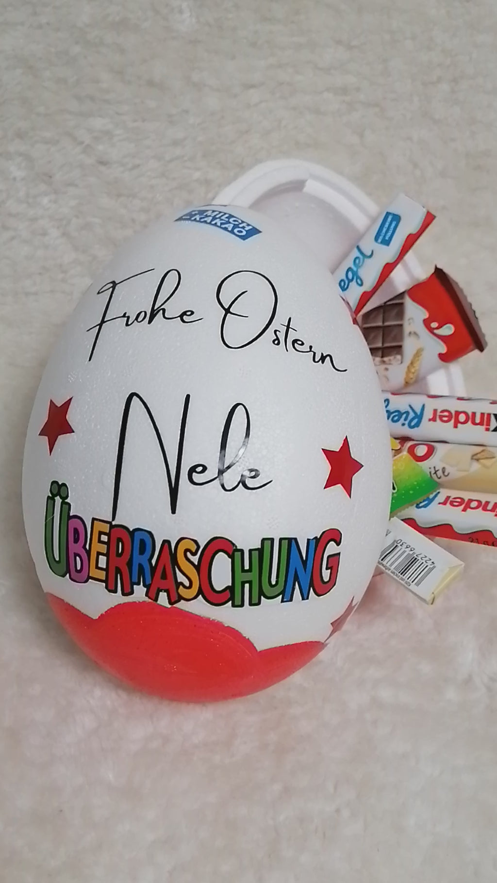 Personalisiertes XXL Überraschungsei Geschenk für besondere Anlässe