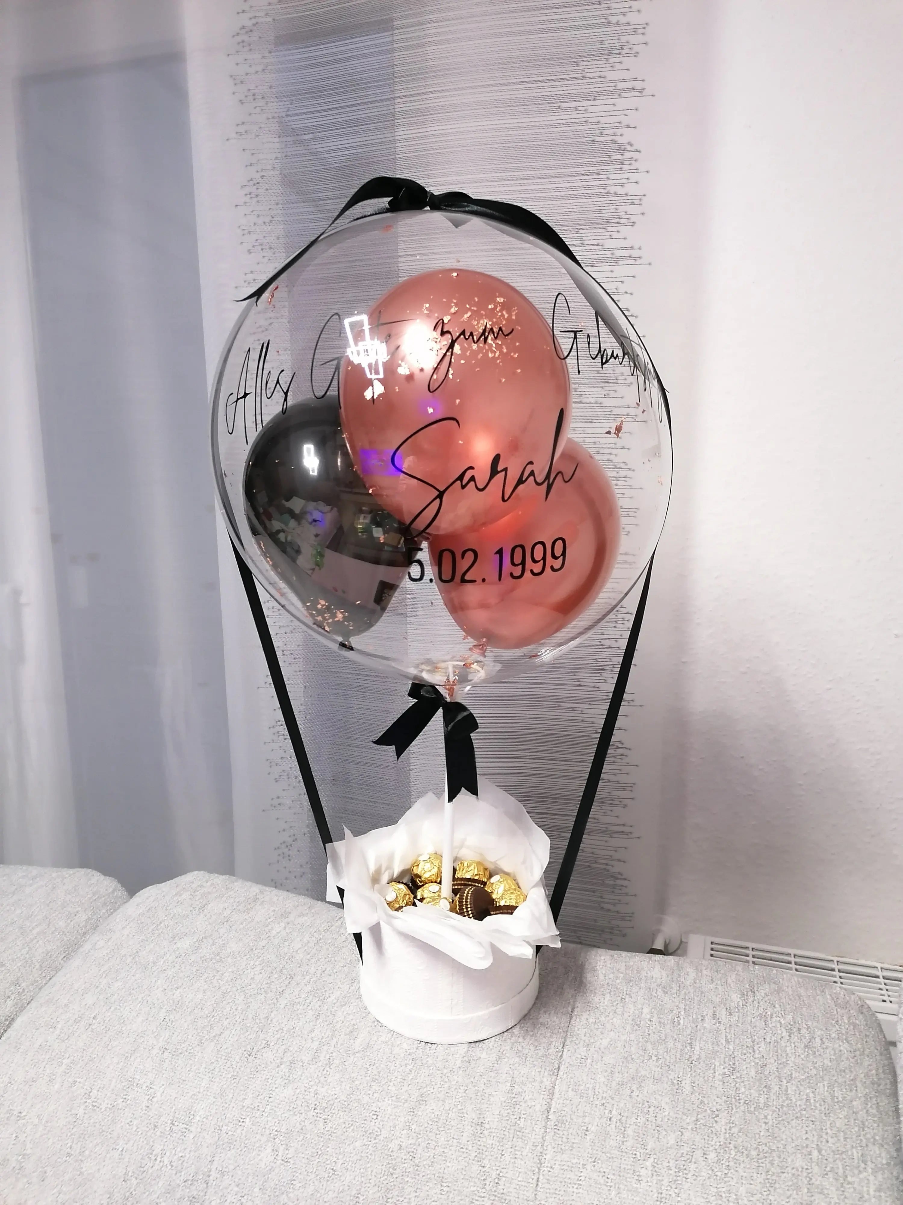 Ballon Geschenk | Ehefrau Geschenkset | Wellness  PoshyGiftbox