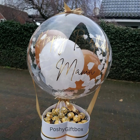Ballon Geschenk Mama  PoshyGiftbox