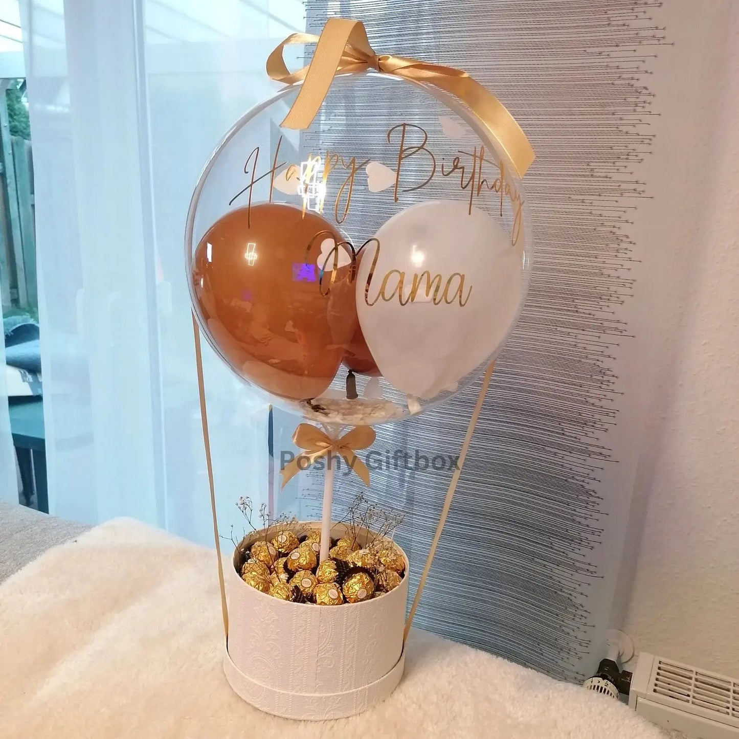 Ballon Geschenk Mama  PoshyGiftbox