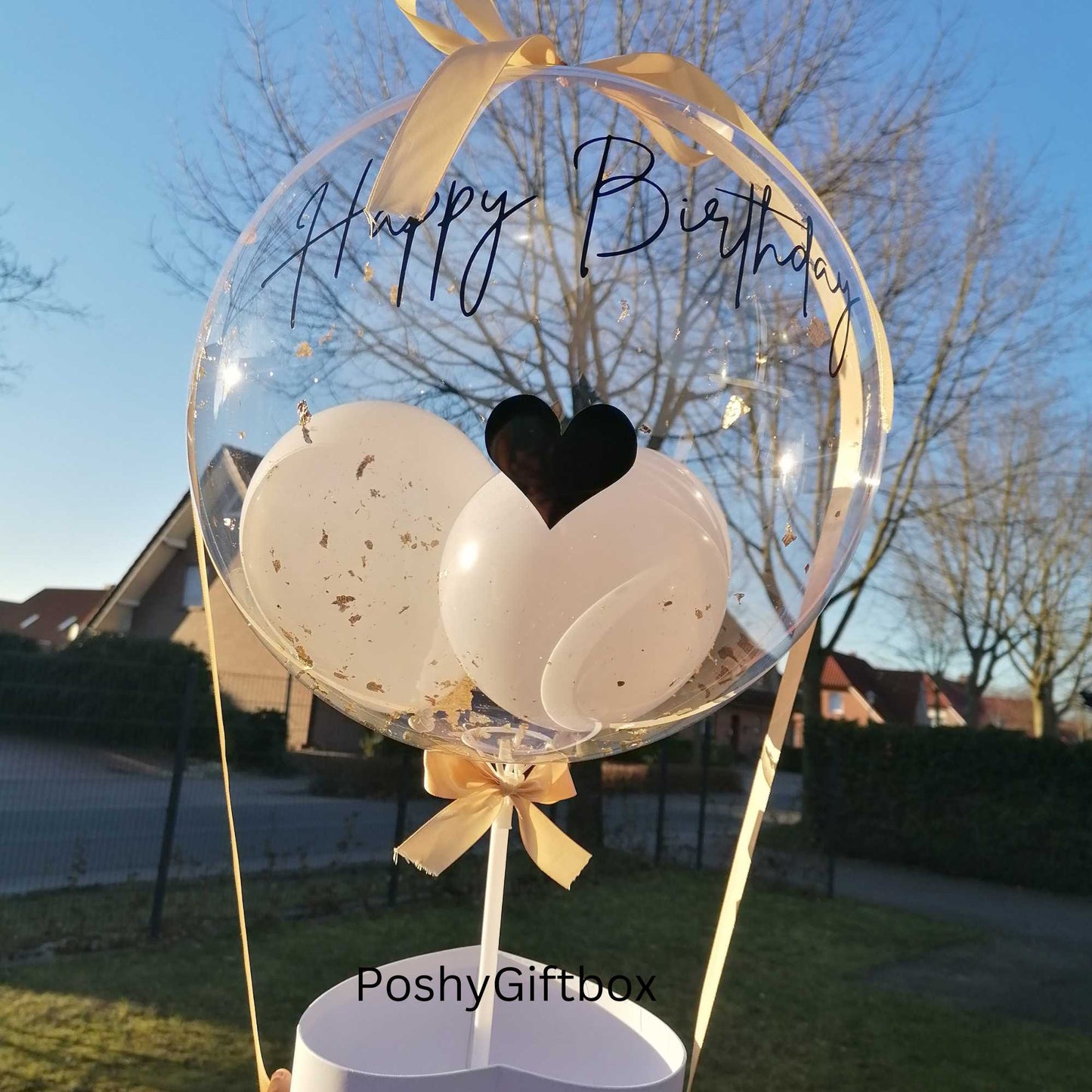 Ballon Geschenk Mama  PoshyGiftbox